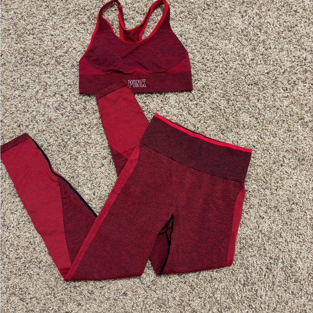 Pink workout set